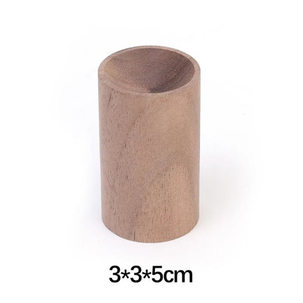 1/5PCS Mini Wooden Essential Oil Diffuser Wood Aroma Fragrance Oil Aromatherapy Diffuser for Home Office Car Bedroom Living Room