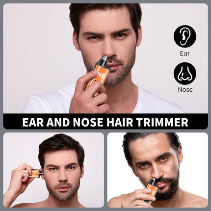 Electric nose hair trimmer,USB charging,small and easy to carry,Trim nose hair quickly,easy to take care of personal image