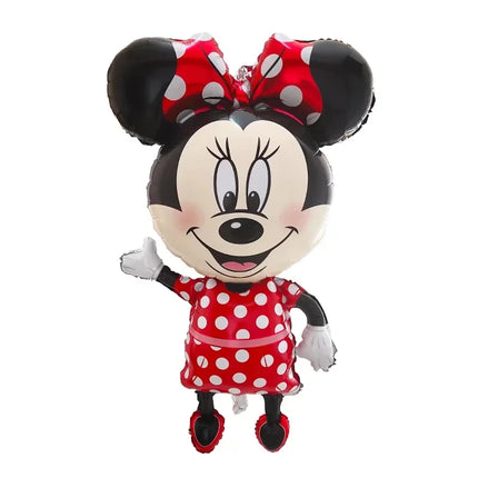 Standing Mickey Minnie Disney Cartoon Balloon Mickey Theme Birthday Party Decoration Foil Balloon Baby Shower Children's Toy