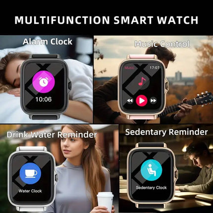 Smart watch, wireless calling /dial, multi -Sport mode,Suitable for men and women, for iPhone/Andriod