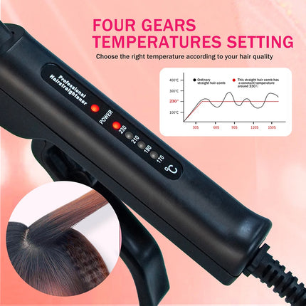 Ceramic Hair Curler Corrugated Curling Iron Electric Hair Crimper Wave Corn Irons Curling Wand Styling Tools Corrugation Curler