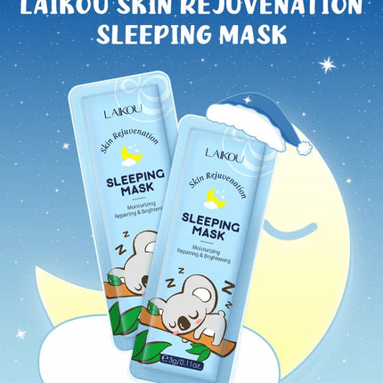 LAIKOU 7pcs Moisturizing Facial Mask Firming Hydrating Sleeping Face Masks Face Mask Beauty Korean Skin Care Products