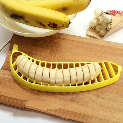 Banana Slicer Banana Cutter Banana Quick Slicing Fruit Salad Fruit Divider Gadgets Kitchen Gadgets  Kitchen Items