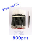 800pcs blue ink