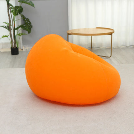 1pc Thickened Inflatable Spherical Lazy Sofa Lounge Chair, Outdoor Inflatable Lazy Sofa Lounge Chair, Plush Sofa (Without Air Pu