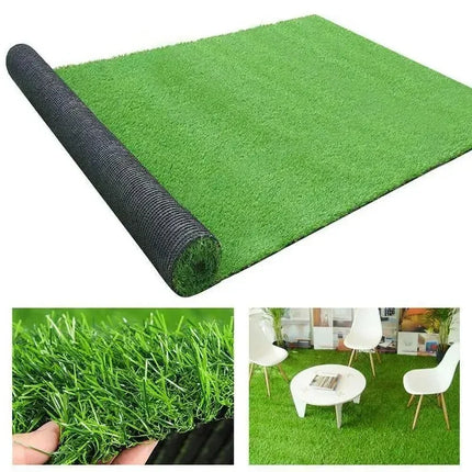 Artificial Turf Outdoor Anti-Slip Artificial Artificial Grass Decorative Carpet Diy Micro Landscape Home Ground Soft Fake Lawn