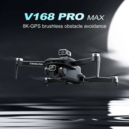 For Xiaomi V168 Drone 8K 5G GPS Professional HD Aerial Photography Dual-Camera Omnidirectional Obstacle Avoidance Drone Original