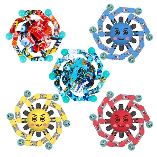 Luminous LED Light Fidget Spinner Hand Top Spinners Glow In Dark Light Fidget Spiner Kids Reaction Finger Gyro Stress Relief Toy