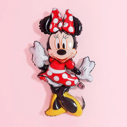 Disney Mickey Minnie Mouse Foil Balloon Baby Shower Birthday Cartoon Mickey Mouse Balloon Party Decoration Air Globos Supplies