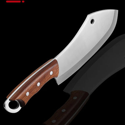 Heavy Knife Hand Forge Blade Boning Butcher Kitchen Knife Chef Cleaver Meat Chopping Vegetable Utility Knife Slicing Fish Fruit