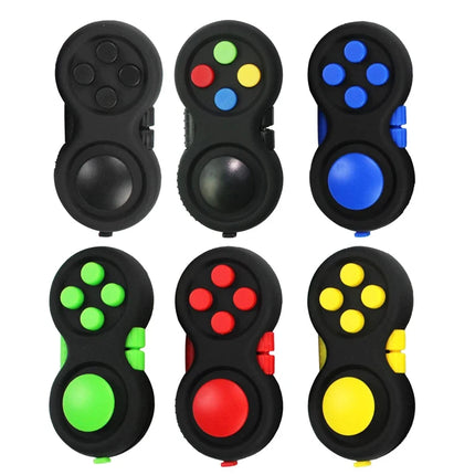 Fidget Pad Controller Finger Toy Autism Sensory Therapy Anxiety Stress Relief Gadgets Brinquedos Para Alívio Do Estresse