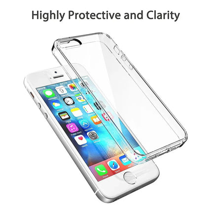 Case For iPhone SE 2020 2022 7 8 6 6S Plus 5S 5 SE TPU Silicone Clear Transparent Soft Case for APPLE iPhone 7 8 Plus Back Cover