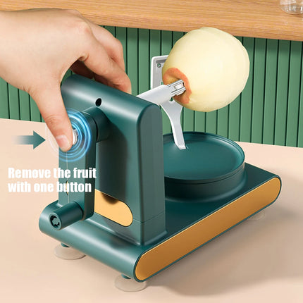 Hand Crank Multi-function Fruit Peeling Artifact Automatic Peeler Fruit Peeling Machine Apple Rotary Peeling Artifact Home Tool