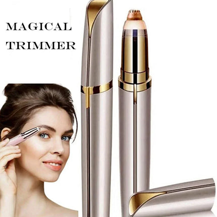 Magical Electric Eyebrow Trimmer Pen Hair Remover Eyebrow Razor Multifunction Epilator Painless Eye Brow Trimmer Face Shaver