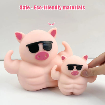 Cute Pink Pig Antistress Toy Piggy Squeeze Pig T 1000 Antistress Squeeze Stress Relief Squeeze Toy Animals Gift For Kids Adults