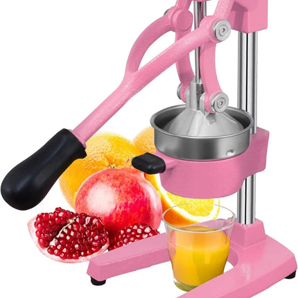 Commercial Heavy Duty Cast Iron Hand Press Manual Orange Citrus Lemon Lime Grapefruit Pomegranate Fruit Juice Squeezer Machine