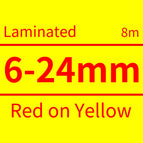 Red on Yellow / 9mm