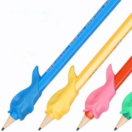 10pcs Penholder Cover Writting Support Assistant Training Writting Tool Kids Writing Corrector Grasp Pen Auxiliary Holder