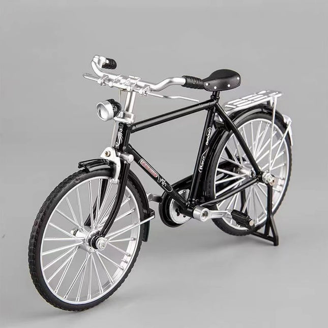 Mini Retro Bicycle Model Alloy Metal bike Racing Toy Children Boys Gifts Collections Bookshelf Home Office Desktop Decor