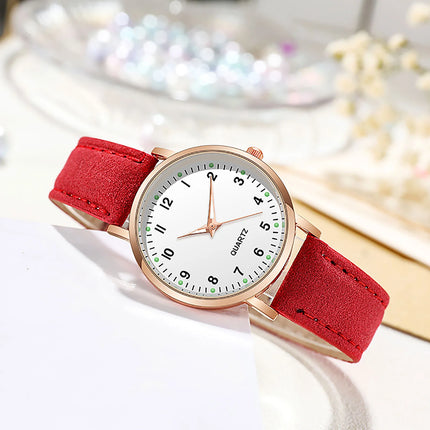 Reloj Mujer Fashion Watch For Women Leather Belt Watches Ladies Luxury Analog Quartz Luminous Wristwatch Clock Relogio Feminino