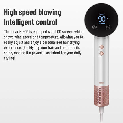 New Super Hair Dryer for hair BLDC Motor 220V 1500W High Power Blow Dryer Styling Tool Professional HairDryer Ionic Hairdryers