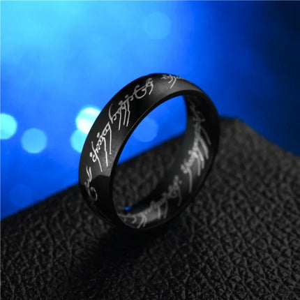 Men's Trendy Fashion Stainless steel Ring Jewelry, for Daily Wear, for Banquet Party Holiday Birthday Anniversary Gift