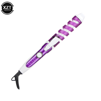 NEW Magic Pro Hair Curlers Electric Curl Ceramic Spiral Hair Curling Iron Wand Salon Hair Styling Tools Hair Wand Curler Iron