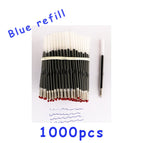 1000pcs blue ink