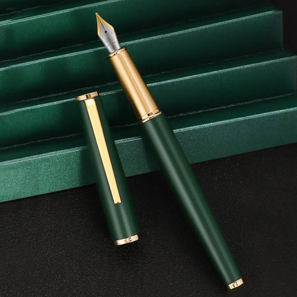 New Jinhao 95 Metal Fountain Pen EF F M Nib Retro Design Metal Material Elegant Clip Writing Office school supplies Gifts Pens