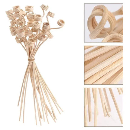 5-100pcs 2-3.5mm Reed Diffuser Replacement Stick DIY Handmade Home Decor Extra Thick Rattan Aromatherapy Diffuser Refill Sticks