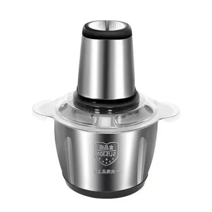 2 Speed Stainless steel Electric Chopper Meat Grinder Mincer Food Processor Slicer Meat Cutter  Food Chopper Electric