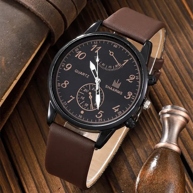 New Mens Fashion Quartz Men Watches Top Brand Luxury Male Clock Watch Sport Mens Wrist Watch Bracelet Set Relogio Masculino