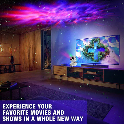 Starry Sky Atmospheric Light Galaxy Projector Astronaut Projection Light LED Night Light Desktop Decoration Light Bedroom Home