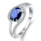 925 Sterling Silver / Sapphire / CHINA | 7