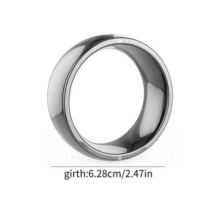 Smart Ring Decor IP68 Waterproof Tracker Smart Ring With Built-In Module Virtual Calls Finger Ring Hands Ornament For Party Meet