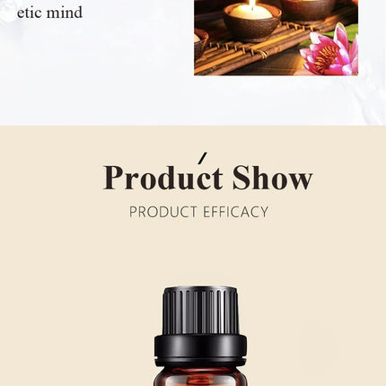 ERBOLO 100% Pure Natural Organic Fragrance Essential Oil for Diffuser Body Massage Aromatherapy Essential Oil 10ml