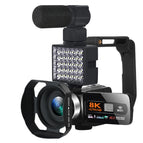 With MIC LED / 8K Video Camera