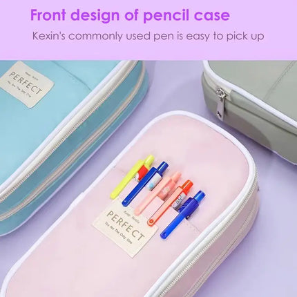 Pencil Cases Large Capacity Pencil Bag Pouch Holder Box for Girls Office Student Stationery Organizer School Supplies