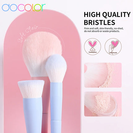 Docolor Fantasy 16pcs Makeup Brushes Set Professional Blush Eyeshadow Foundation Beauty Cosmetic Makep Up Tools Real Techniques