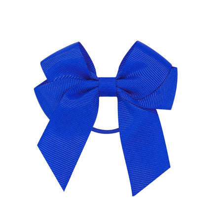 2/1Pcs Sweet Hair Ribbon Hair Band for Girls Toddler Cheer Bow Head Rope Kids Headwear Double Ponytail Support Hair Accessories