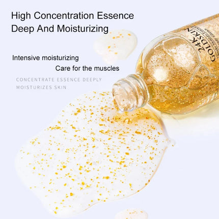 24K Gold Hyaluronic Acid Serum for Face Anti-wrinkle Anti-aging Brightening Moisturizing skincare Facial Serum Essence Face Care