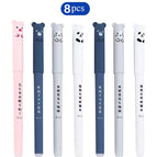 8PCS Blue Pens