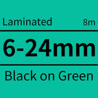 Black on Green / 9mm