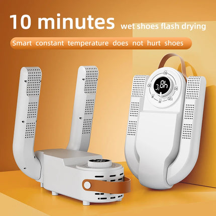 Intelligent shoe dryer Dry and wet deodorization timing double V shoe dryer foldable quick drying shoe dryer