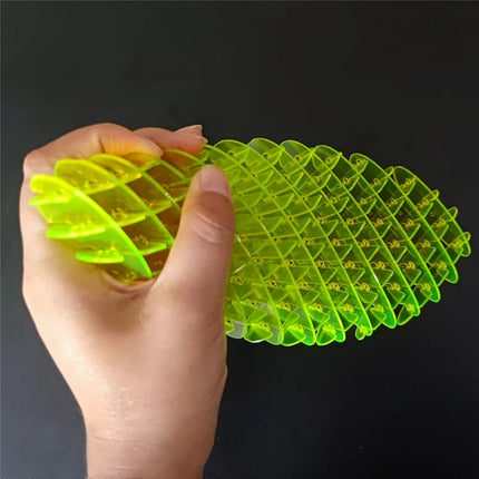 Creative Product Fidget Worm Stress-relieving Elastic Mesh Stress-relieving Healing Small Toy Decoration Can Be Played Easily