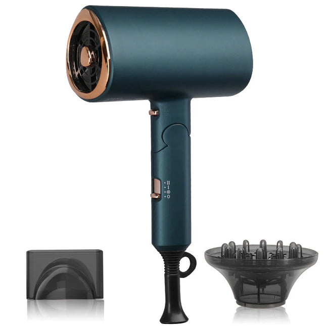 Folding Hair Dryer Portable Household Multi-function Hair Dryer Cold and Warm Air Can Be Switched 18000RPM