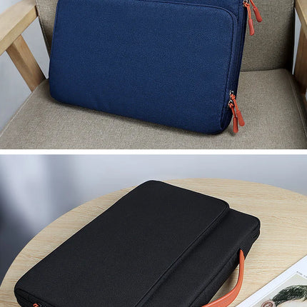 Laptop Bag for MacBook 2023 Air 15 A2941 Case M2 Pro 13 14 15.4 Shockproof and Waterproof Fabric Handbag for MacBook 13.3 Inch