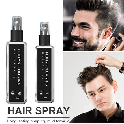 30/100ml Hair Styling Volume Magic Spray Volumizing Strong Fluffy Thick Moisturizing Hairspray Gel Hair Hair Non-Greasy Cheveux