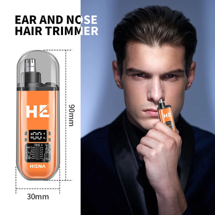 Electric nose hair trimmer,USB charging,small and easy to carry,Trim nose hair quickly,easy to take care of personal image