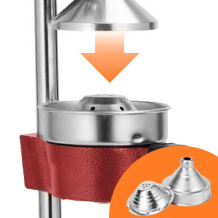 Commercial Heavy Duty Cast Iron Hand Press Manual Orange Citrus Lemon Lime Grapefruit Pomegranate Fruit Juice Squeezer Machine